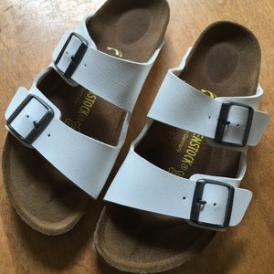 White Birkenstocks